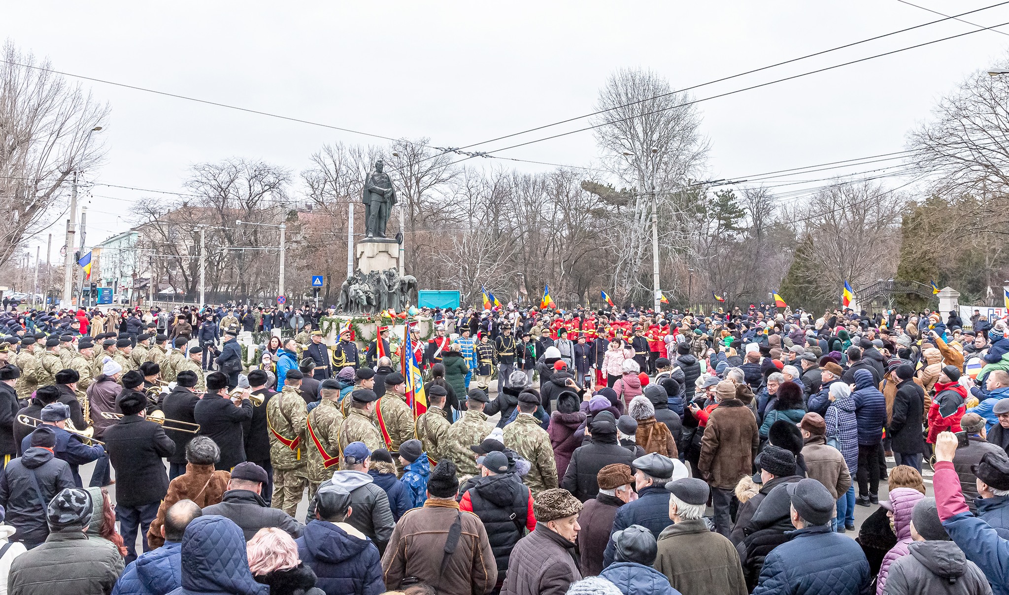 Trafic restricționat pe strada Domnească de Ziua Unirii 